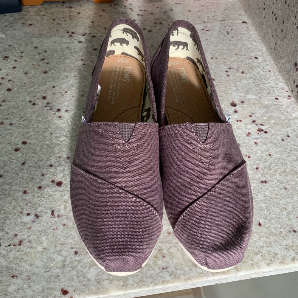 Toms Ash Gray Size 8.5 Womens